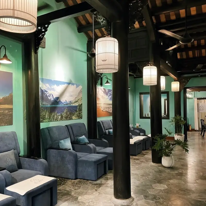 Our foot massage lounge